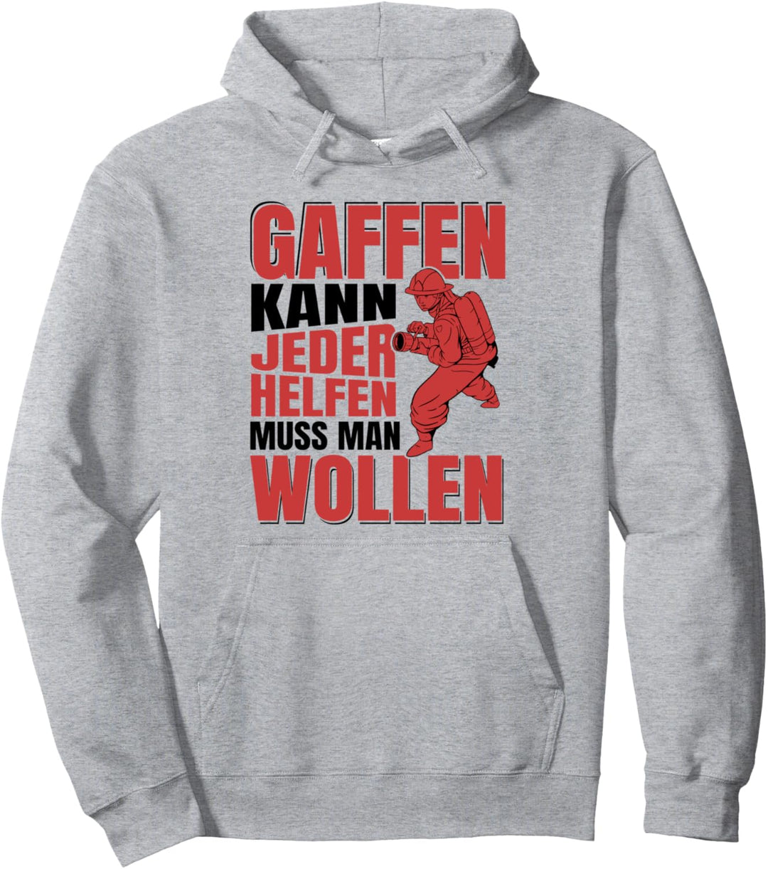 Feuerwehr Spruch Geschenke Zubehör Lustig Einsatz Geburtstag Pullover Hoodie