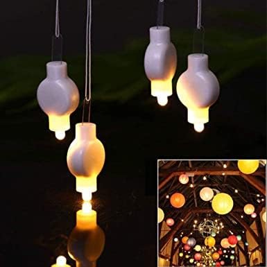 30 Stück Mini-LED-Laternenlichter, batteriebetriebene LED-Ballonlichter Laternenballonlichter Outdoo