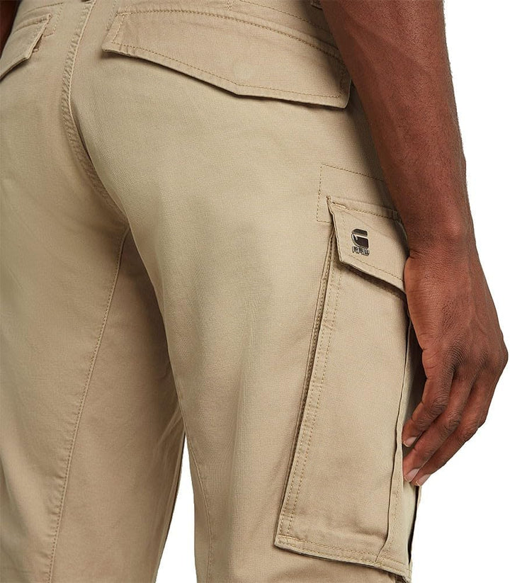 G-STAR Herren Rovic Zip 3D Regular Tapered Pants 26W / 32L Braun (Lion D02190-c962-1610), 26W / 32L