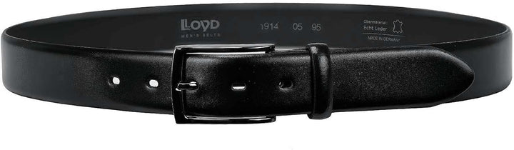 LLOYD-Herren-Ledergürtel 35 mm dkl.Schliesse Schwarz 105, Schwarz 105