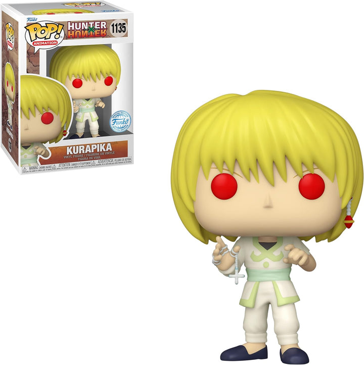 Funko Pop Hunter x Hunter Kurapika Scarlet Eyes with Chain FYE Exclusive Vinyl Figure