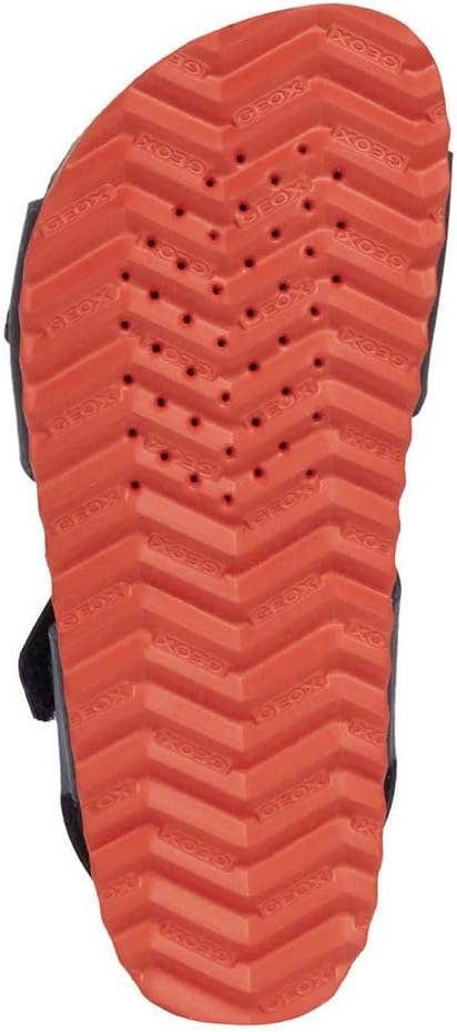 Geox Jungen J Ghita Boy B Sandalen 25 EU Navy Red, 25 EU Navy Red