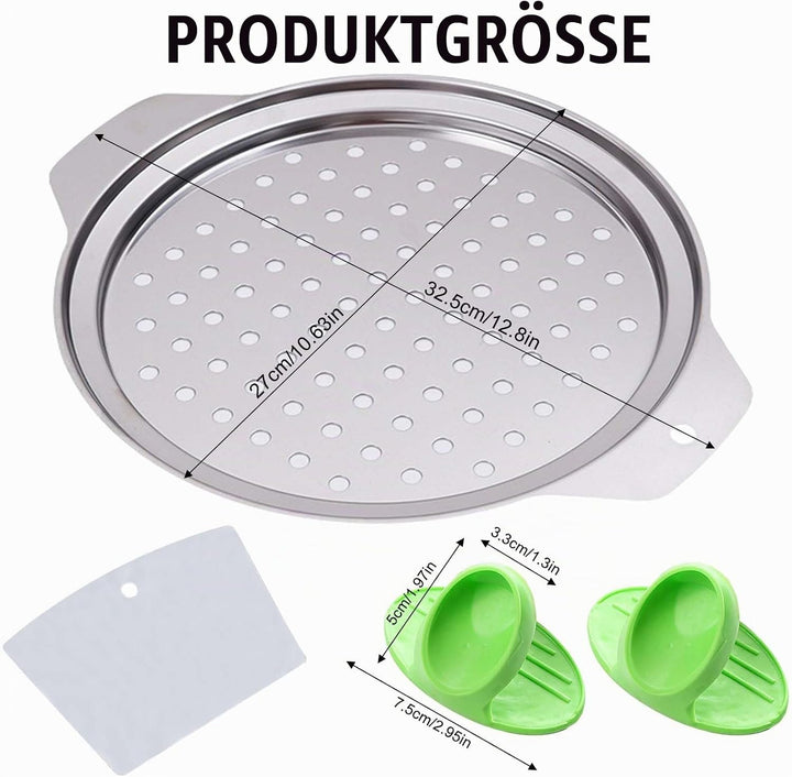 Spätzlesieb Aus Edelstahl Runden, Spätzlesieb Für Töpfe (24-28cm) - Mühelose Und Schnelle Herstellun