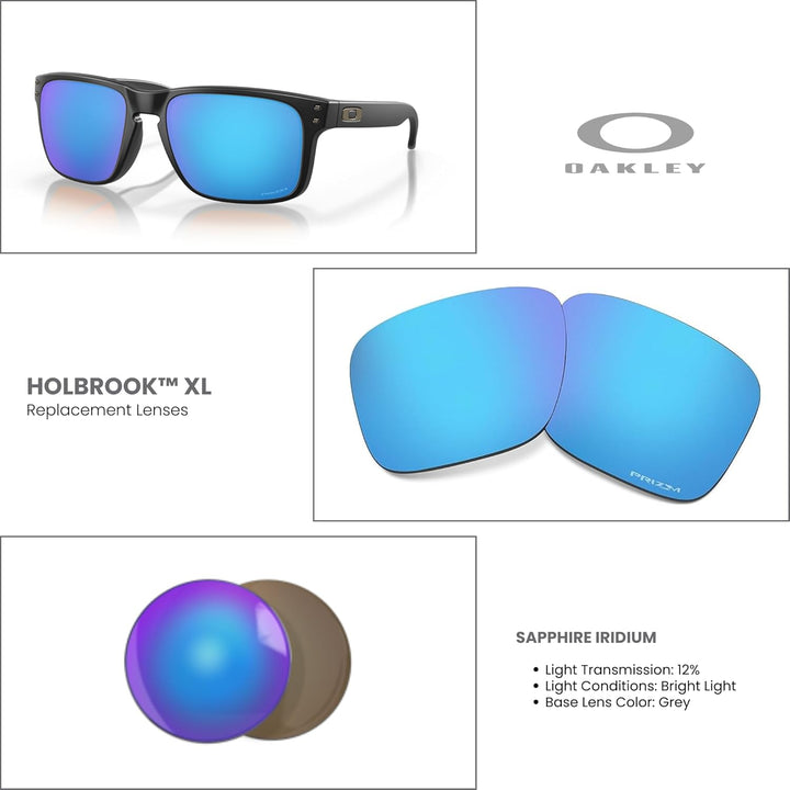 Oakley Original Holbrook XL OO9417 Ersatzgläser für Damen und Herren, inklusive Oakley Mikrofasertuc