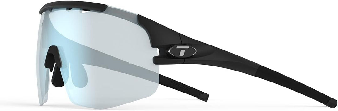 Tifosi Unisex Schlitten Lite Sonnenbrille, Mattschwarz Clarion, x
