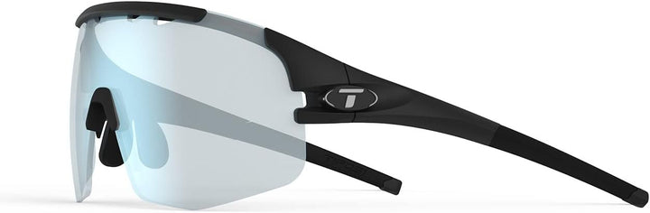 Tifosi Unisex Schlitten Lite Sonnenbrille, Mattschwarz Clarion, x