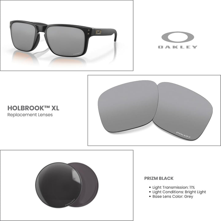 Oakley Original Holbrook XL OO9417 Ersatzgläser für Damen und Herren, inklusive Oakley Mikrofasertuc