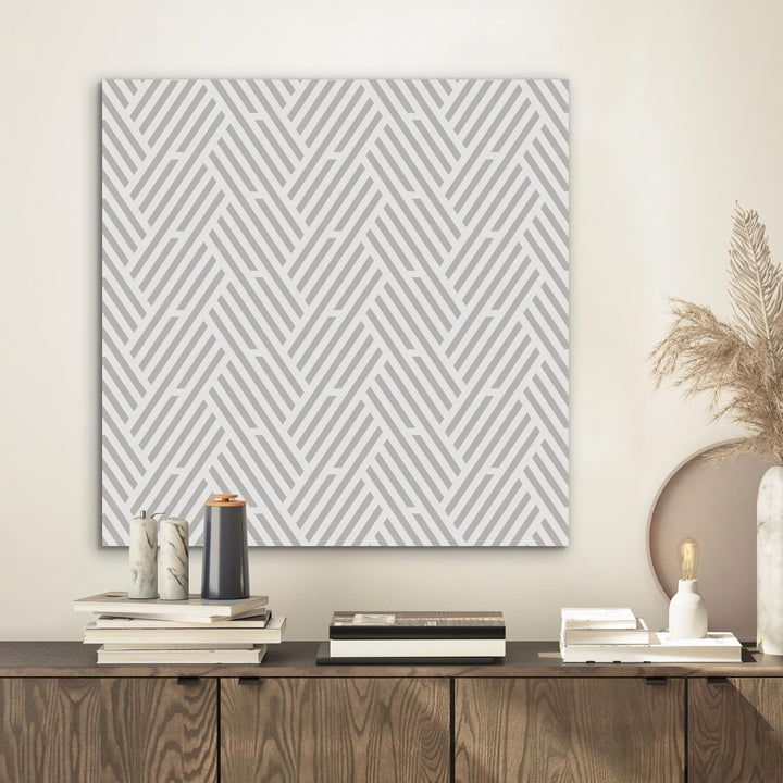 MuchoWow© Akustikbilder 50x50 cm Wall Art Decoration Bilder für die Wand Akustikfilz Deko Schallpane