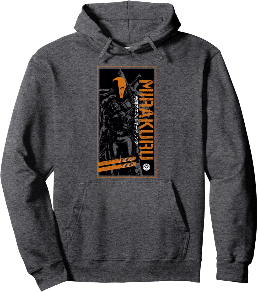 Arrow TV Series Deathstroke Mirakura Energy Drink Pullover Hoodie