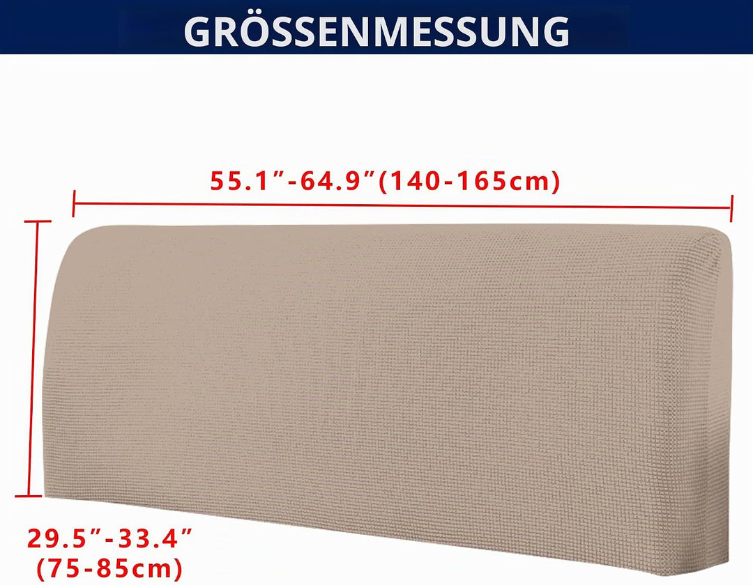 TIANSHU Stretch-Bettkopfteilbezüge Kopfteilbezug Wandschutz Dehnbare Staubdichter Bettkopfschutzbezu