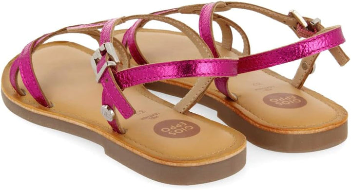 GIOSEPPO Mädchen Parobe Flache Sandale 37 EU Fuchsia, 37 EU Fuchsia