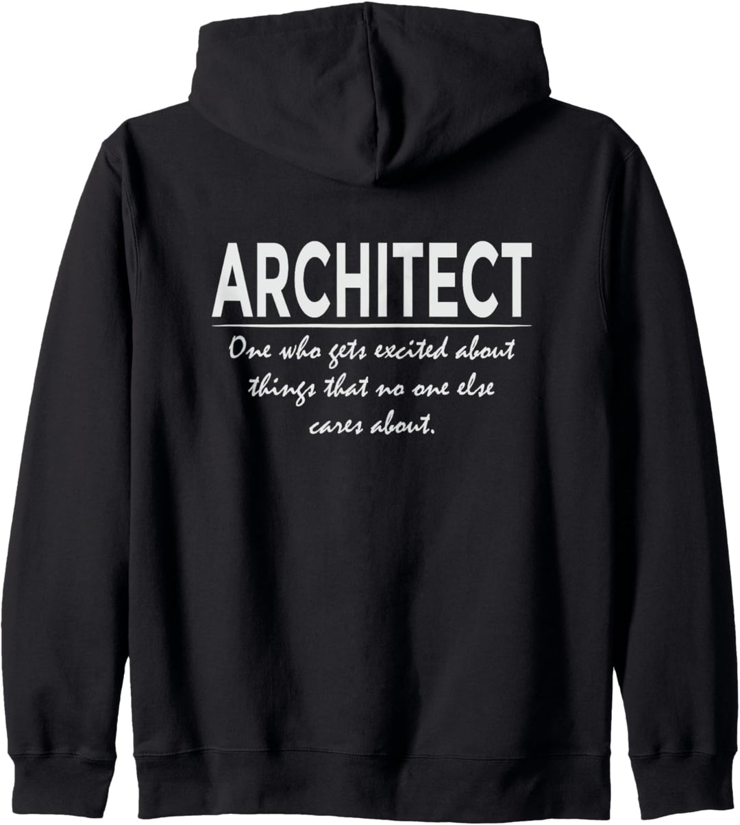 Lustige Architekten-Definition - Kühle Architektur Kapuzenjacke
