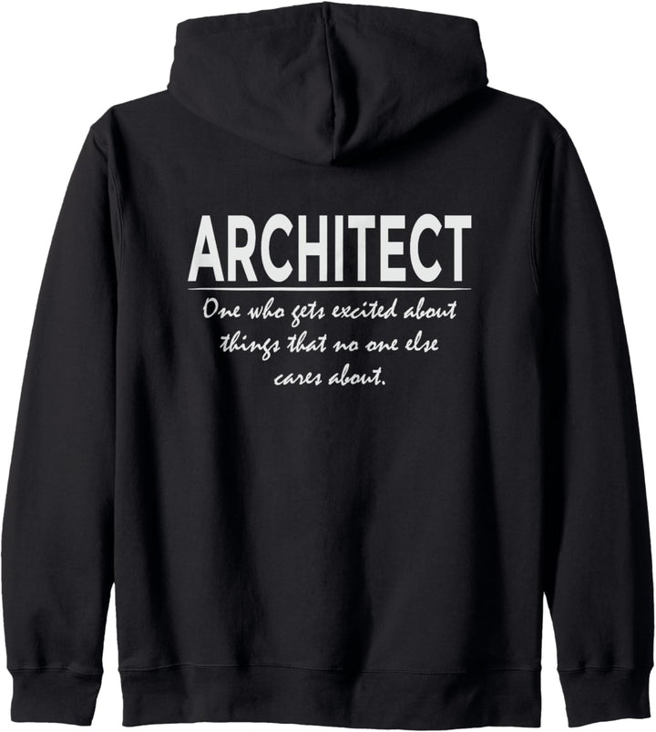 Lustige Architekten-Definition - Kühle Architektur Kapuzenjacke