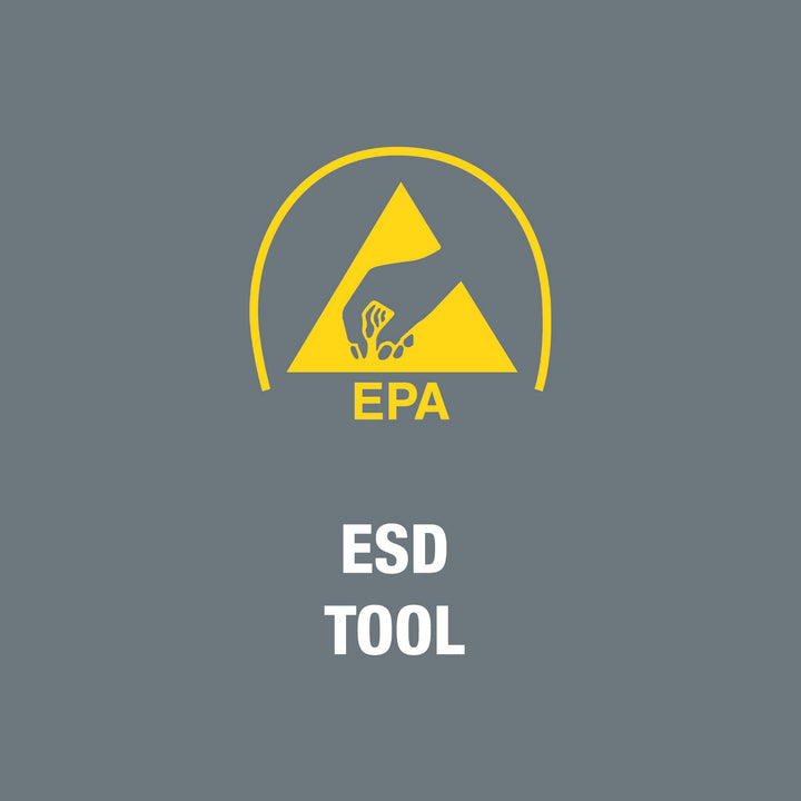 Wera 7441 Kraftform ESD einstellbare Drehmomentschraubendreher mit Rapidaptor Schnellwechselfutter,
