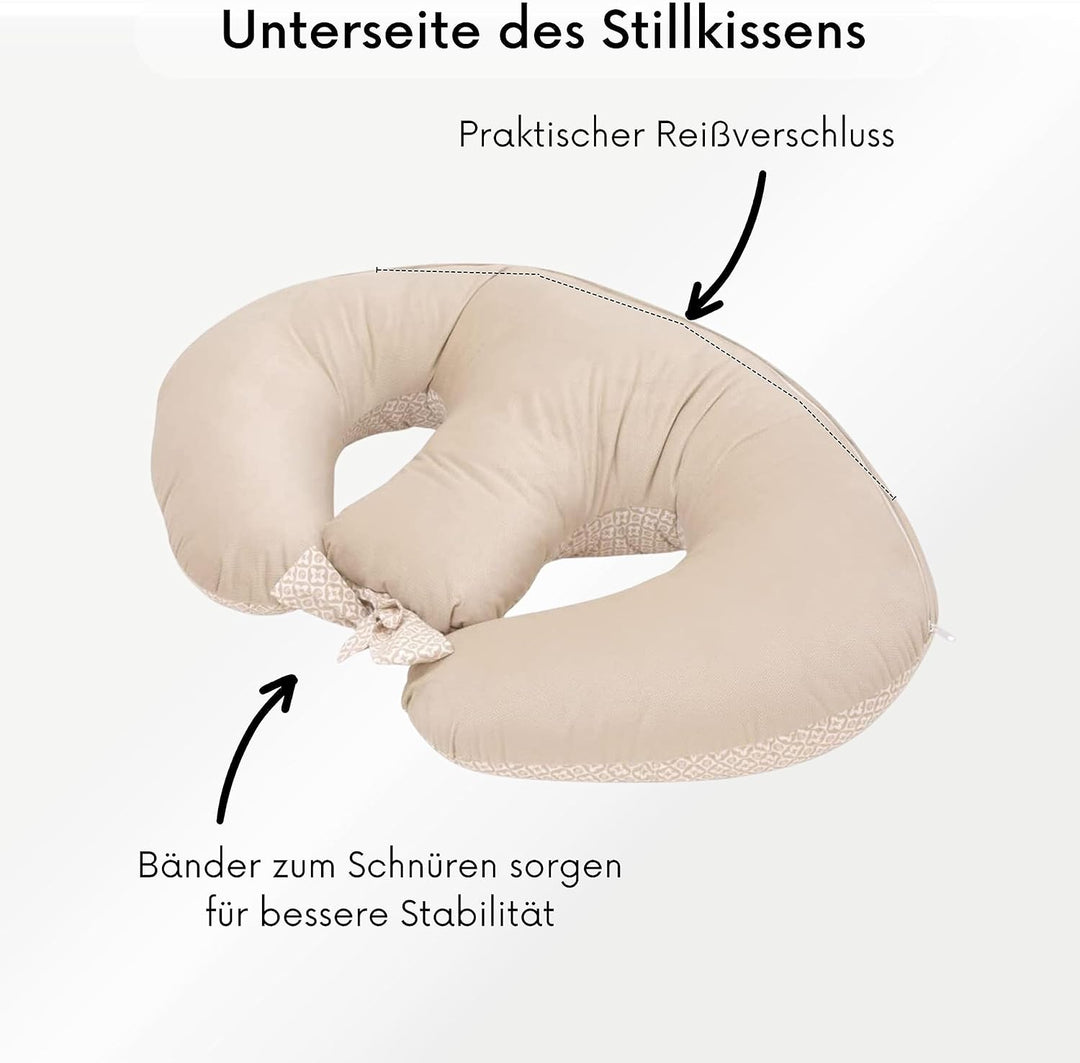 Bellochi Growing in style Stillkissen Zwillinge, Stillkissen XXL, Nursing Pillow - Schwangerschaftsk