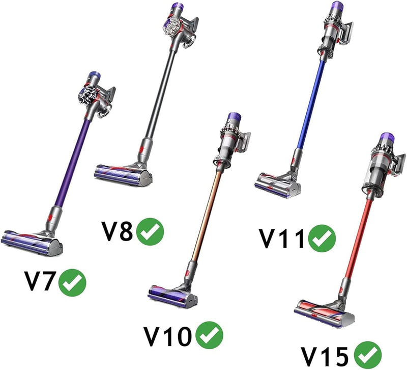 SPARES2GO Verlängerungsstange, Rohr, kompatibel mit Dyson V10 SV12 Staubsauger (lila)