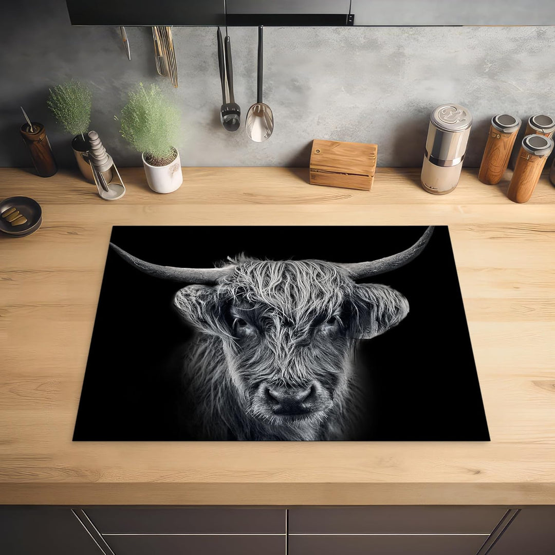 KitchenYeah© Herdabdeckplatte Einteilig Abdeckplatten Cerankochfeld Abdeckung Ceranfeld Herdplattena