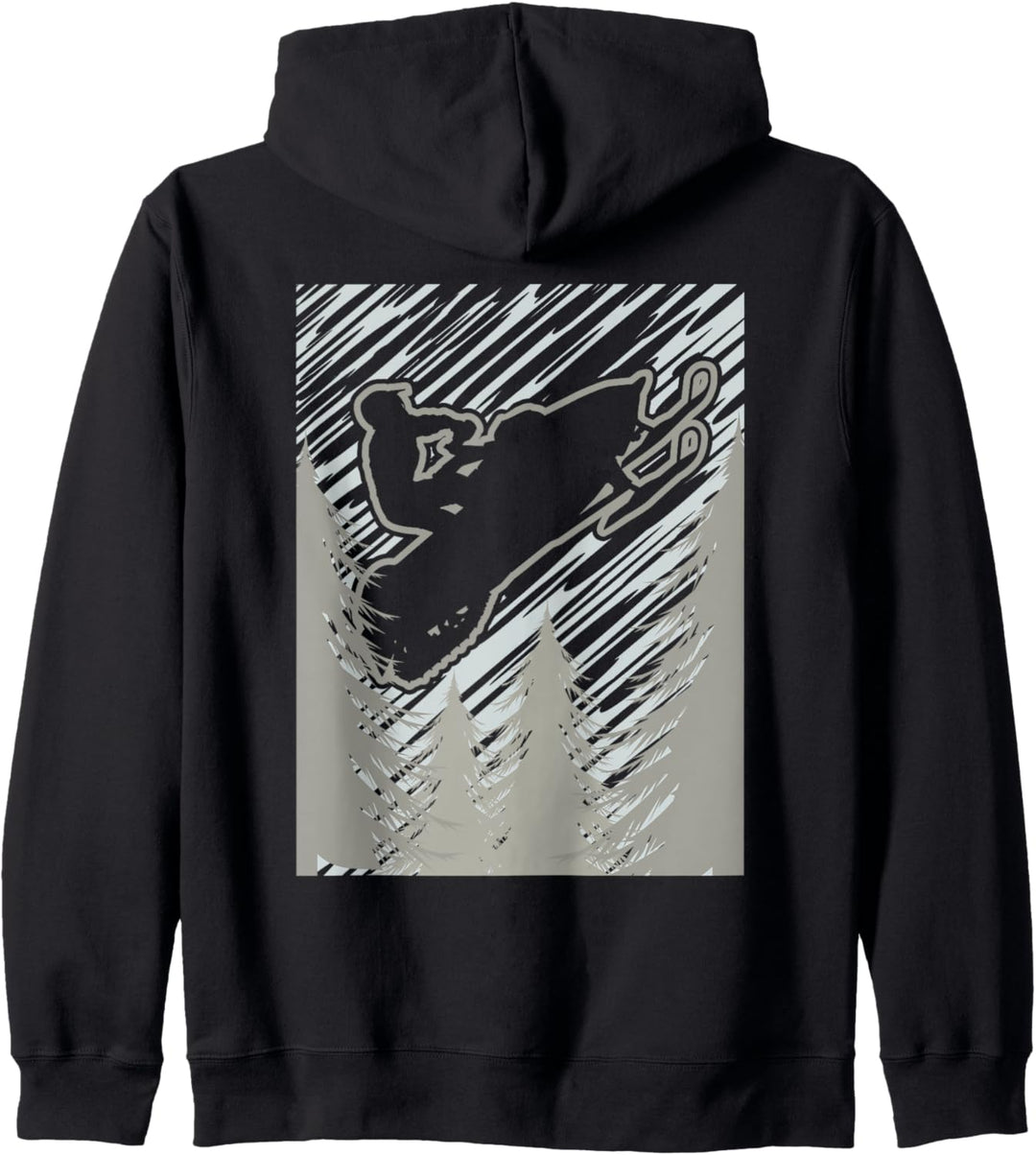 Schneemobil Forest Racer Essential Kapuzenjacke