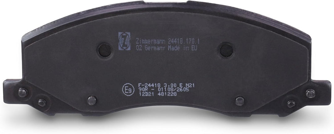ZIMMERMANN 24418.170.1 Serie Bremsbeläge, vorne, 2 Sensoren Akustische
