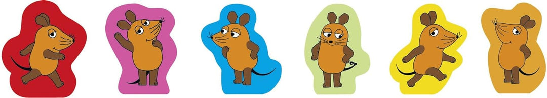 Schmidt Spiele 40598 Die Maus, Spielsammlung, Bunt & 40505 Maus, Mausefalle, Kinderspiel, bunt Bundl