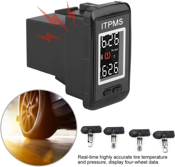 KIMISS Car TPMS Reifendrucküberwachungssystem für ABS Reifendrucküberwachungssystem