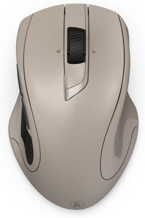 Hama Computermaus kabellos (Funkmaus mit 7 Tasten, Geräuschlose Laserfunkmaus für PC, Laptop und Not
