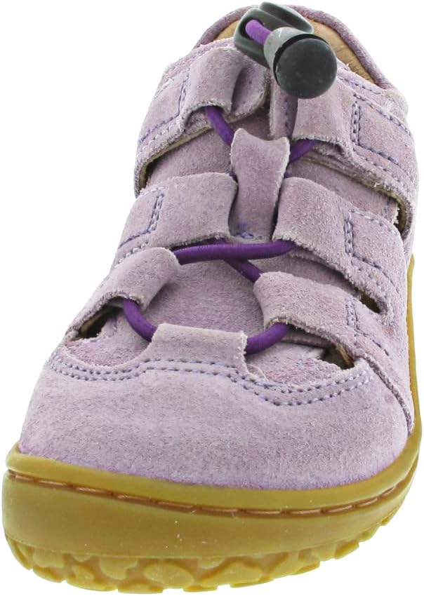 Lurchi Mädchen Nathan Barefoot Sandale, 24 EU Lilac