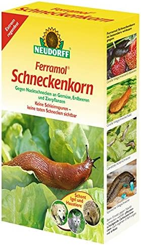 Neudorff Ferramol® Schneckenkorn 6 kg - wirkt gegen Nacktschnecken an Gemüse, Erdbeeren und Zierpfla