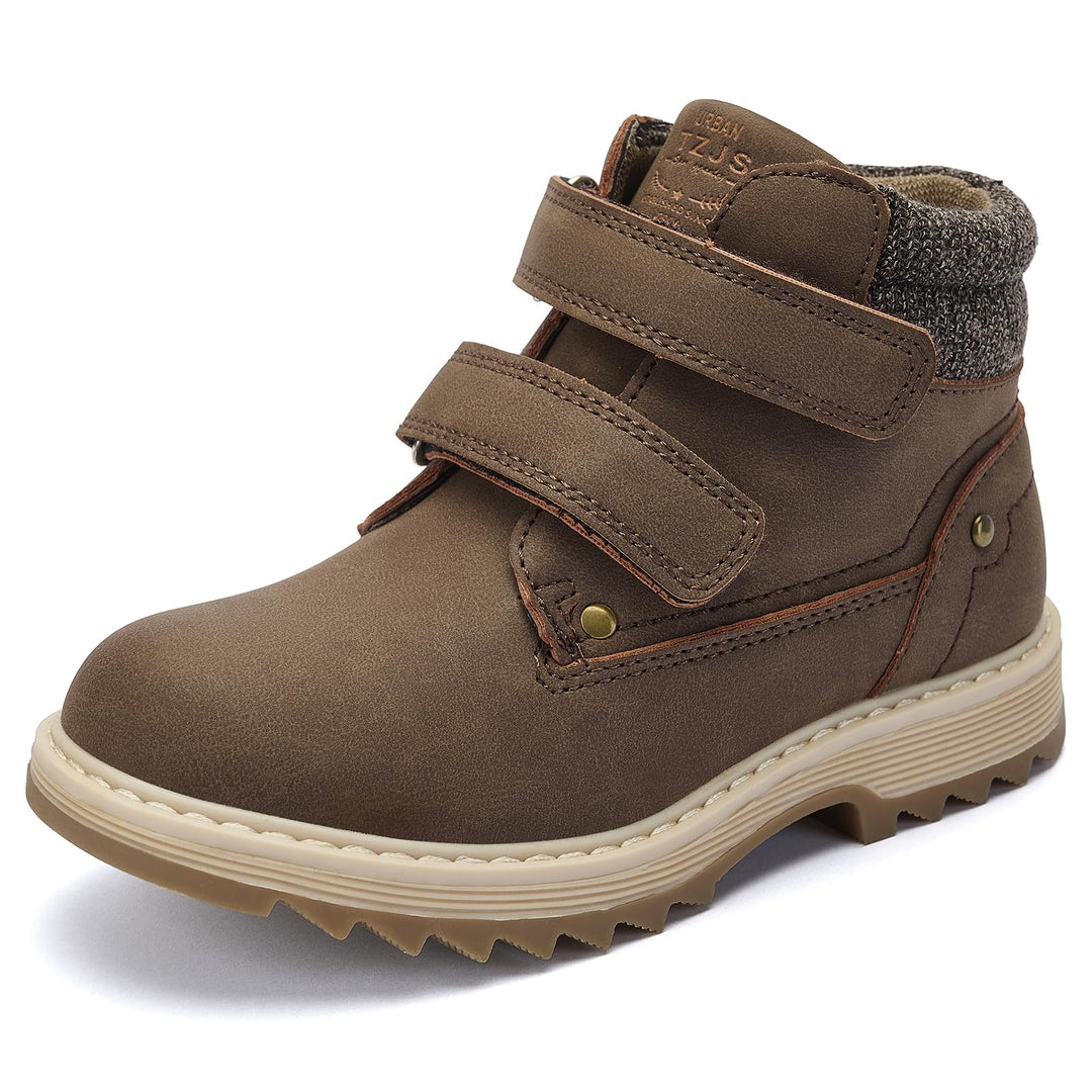 TZJS Unisex Kinder Klassische Stiefel Jungen Mädchen Baby Winterstiefel Mit Klettverschluss Wasserdi