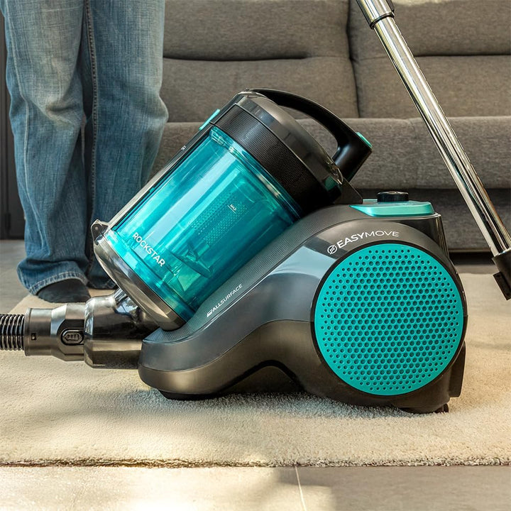 Cecotec Schlittenstaubsauger mit oder ohne Beutel Conga Rockstar Cyclonic Powerbag. 900W, Starke Sau
