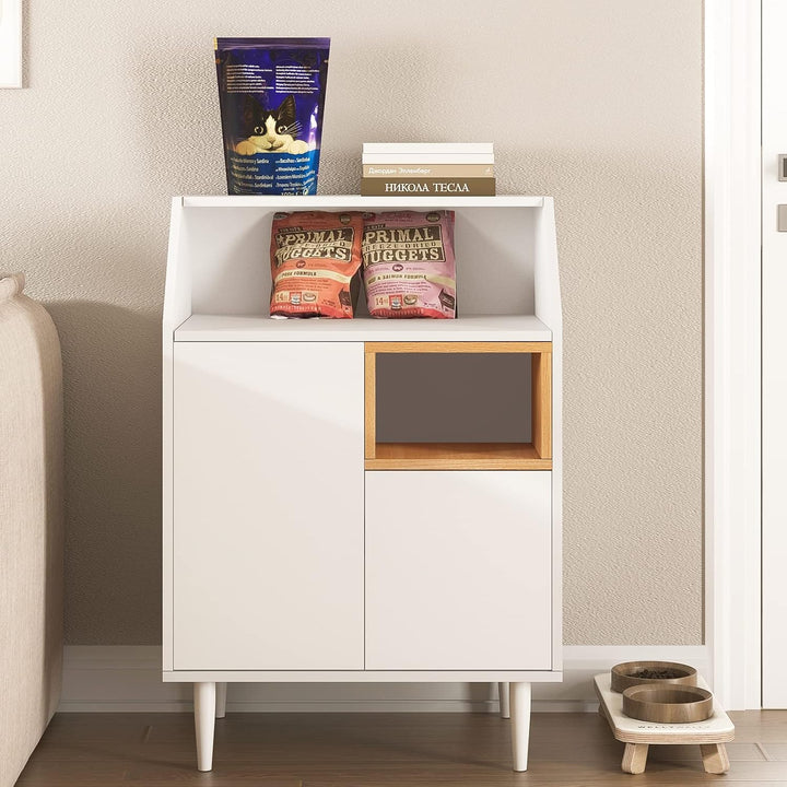 SogesHome Konsolentisch Konsolenschrank Beistellschrank Sideboards Kommode als Katzenhaus Katzenhöhl