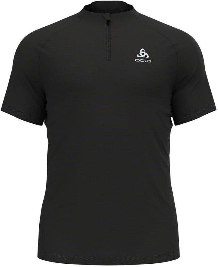 Odlo Herren Essential Trail Kurzarm Laufshirt (1er Pack) M Schwarz, M Schwarz