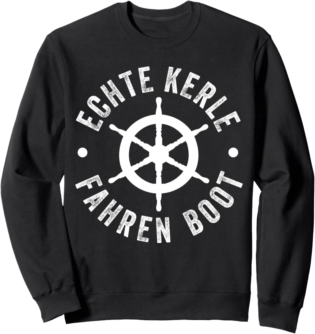Geschenk für Segler Bootsfahrer Kapitäne Sportsegler Sweatshirt