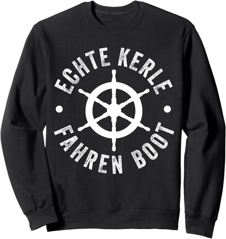Geschenk für Segler Bootsfahrer Kapitäne Sportsegler Sweatshirt