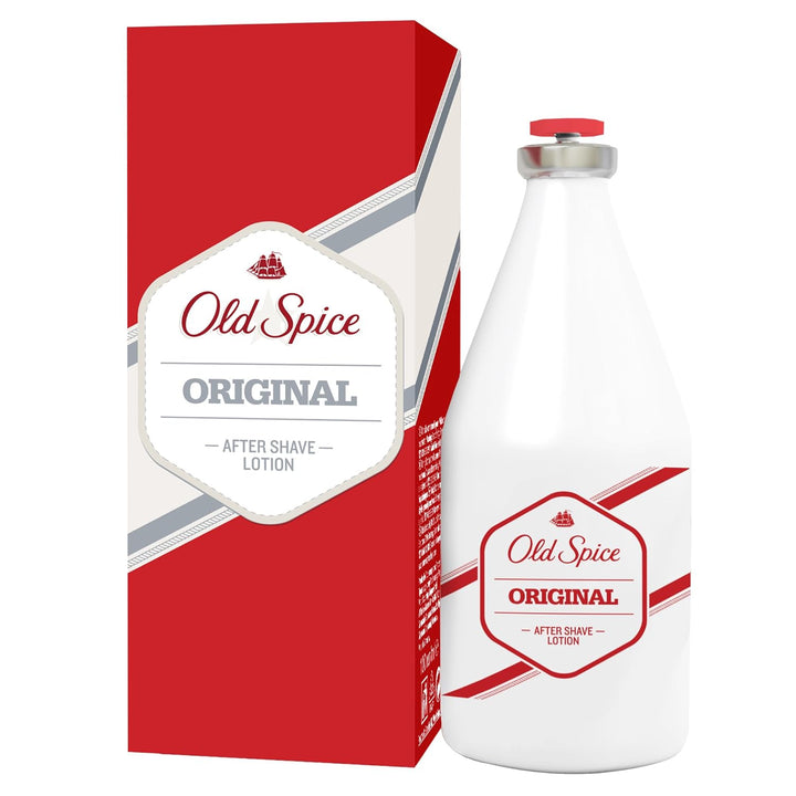 Old Spice Original After Shave Lotion für Männer (150 ml), kühlendes Rasierwasser mit antiseptischer
