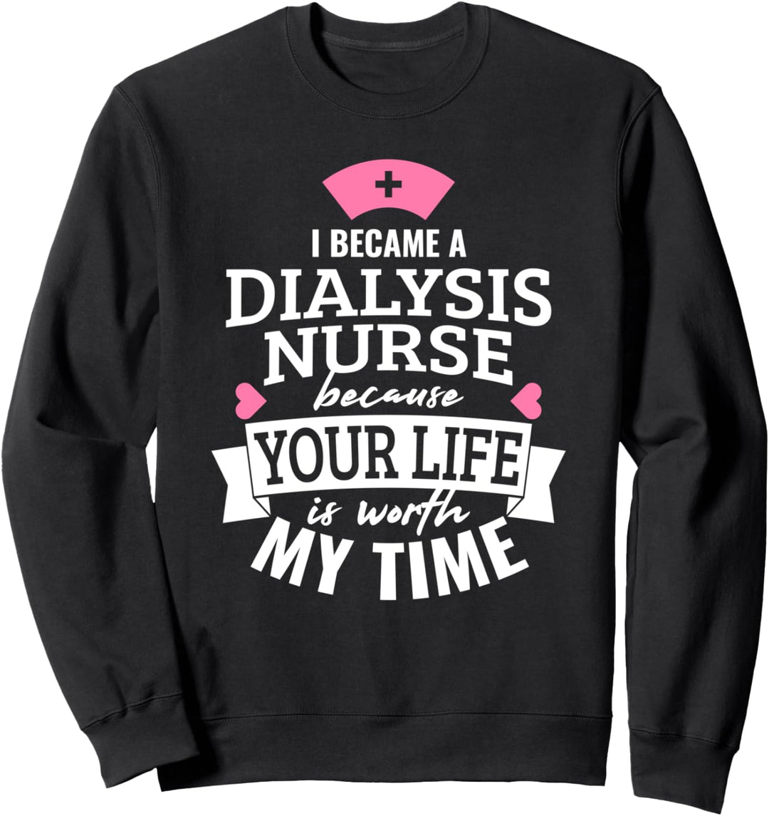 Dialysis Nurse Gift Cute Nephrology Gift Nursing Student Sweatshirt