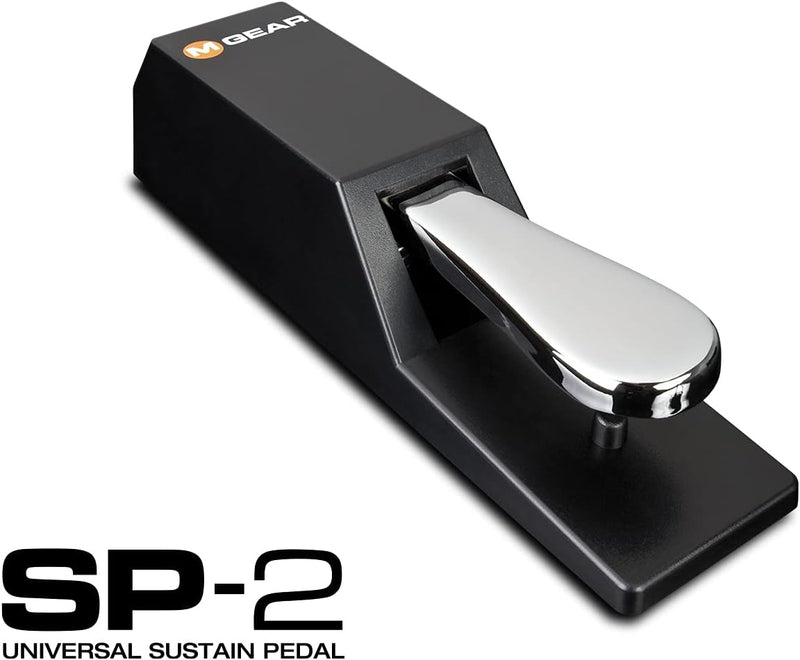 M-Audio Oxygen Pro 61 + SP-2 - USB MIDI Controller mit anschlagdynamischen 61 Tasten, 16 anschlagdyn