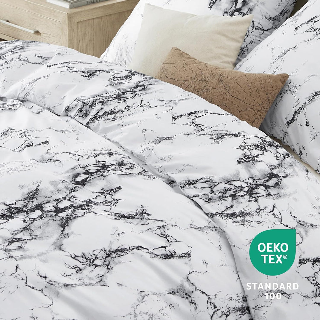 BEDSURE Bettwäsche 200x220 3teilig Bettbezug - Bettwäsche-Sets 200 x 220 cm mit 2 Kissenbezüge 80x80