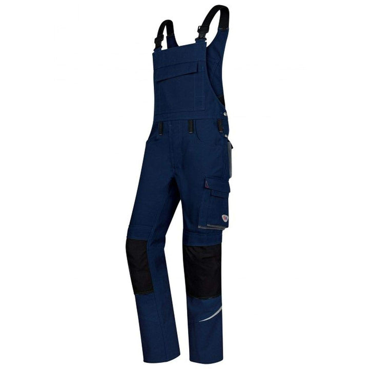 BP 1804-720-110-44s Latzhose, Stretch-Hosenträger mit Clipbefestigungen, 305,00 g/m² Verstärkte Baum