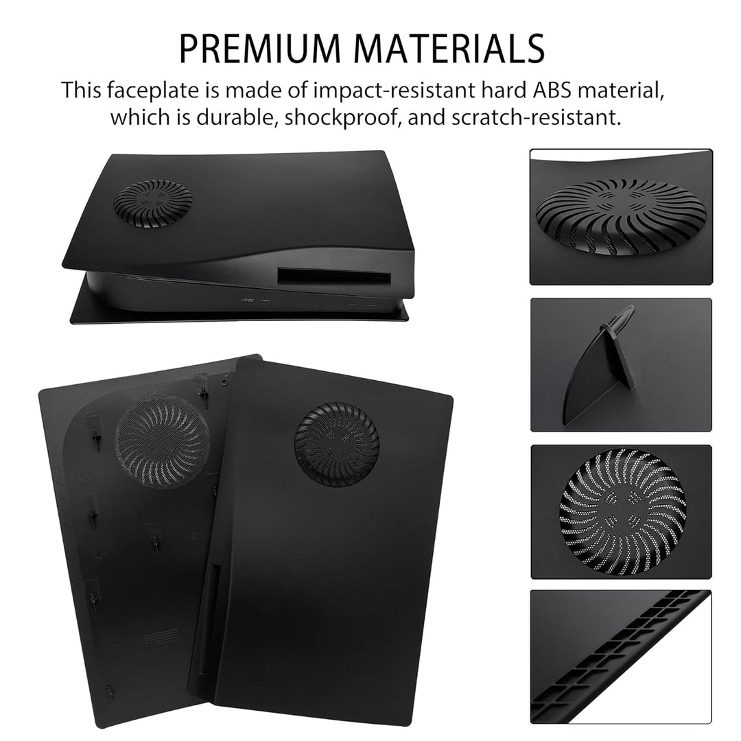 Faceplate für P5 mit RGB-Lichtstreifen und Staubfilter für Kühlungsöffnungen DOBEWINGDELOU 400+ Effe