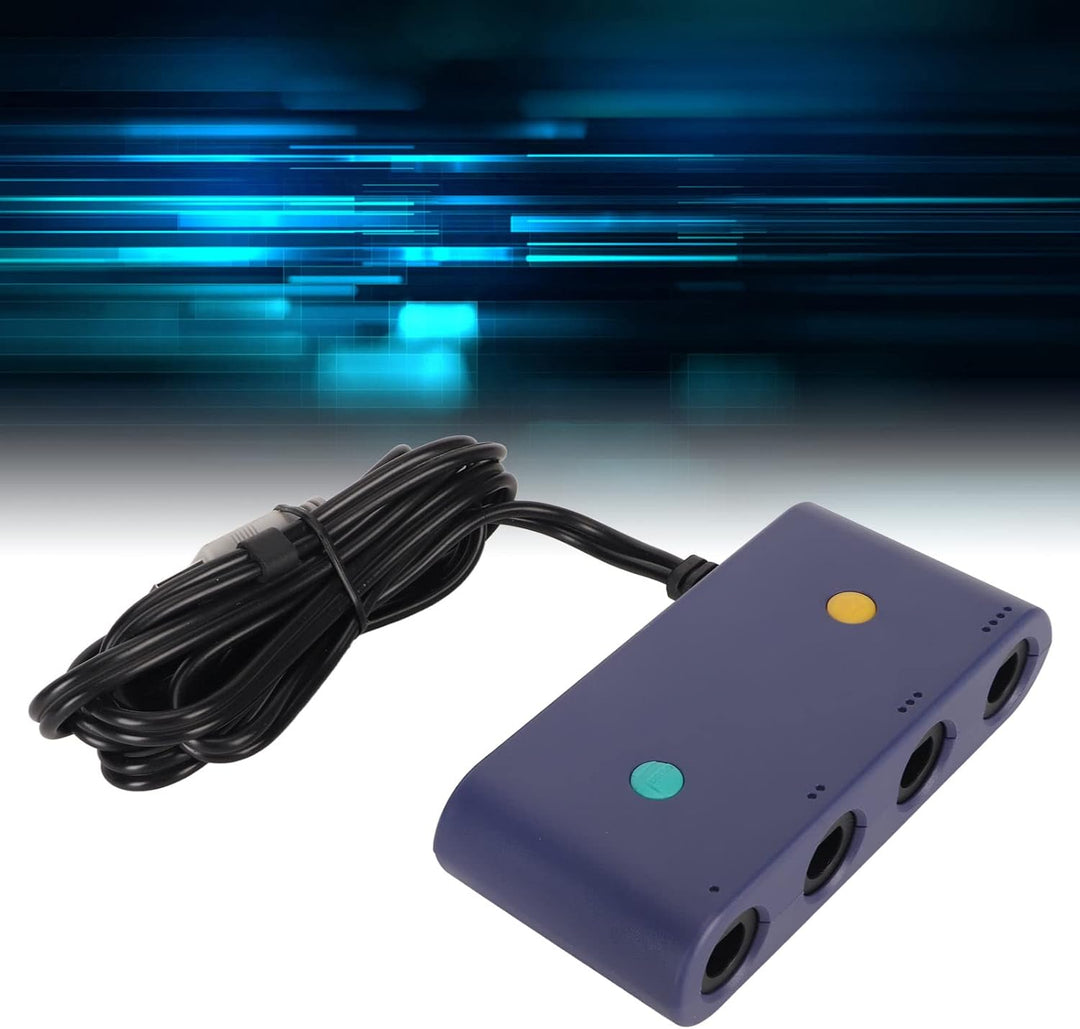 Controller Adapter für Game Cube, 3 in 1 Game Controller Konverter für Wiiu, PC, Switch, Unterstützt