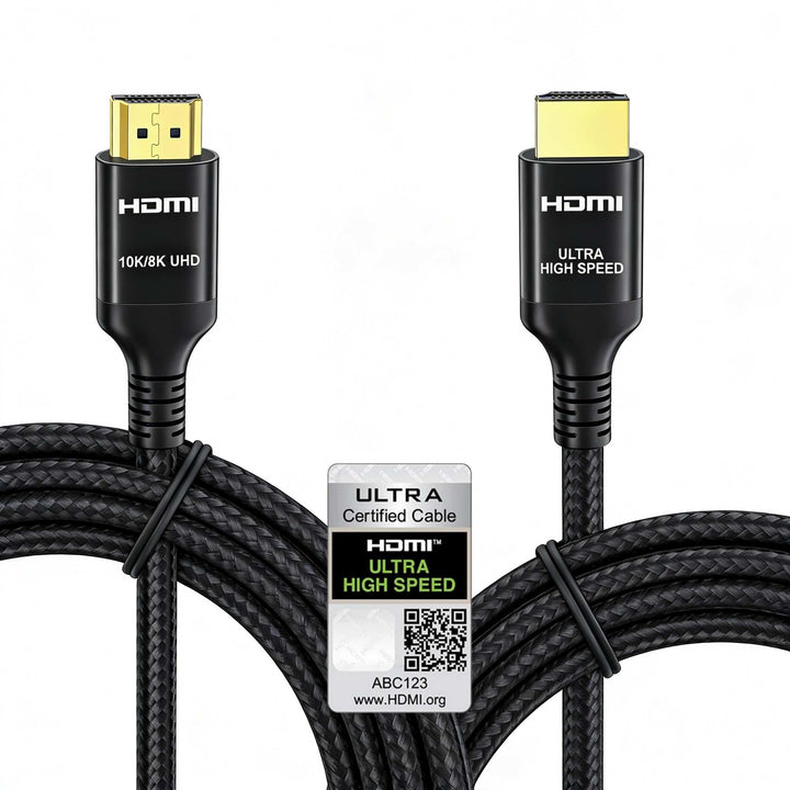 Etseinri 10K 8K HDMI 2.1 Kabel 1M+1.5M, Zertifiziert 48Gbps Ultra High Speed HDMI® Kabel 4K 240Hz 16