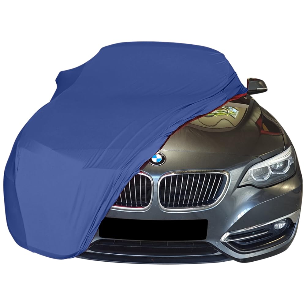 Indoor Autoabdeckung kompatibel mit BMW 2-Series (F22/F23) SUPER Soft Stretch