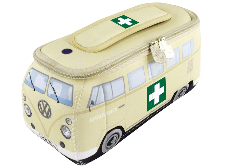 BRISA VW Collection - T1 Bulli Bus Kulturbeutel Kosmetiktasche | Volkswagen Universaltasche Waschbeu