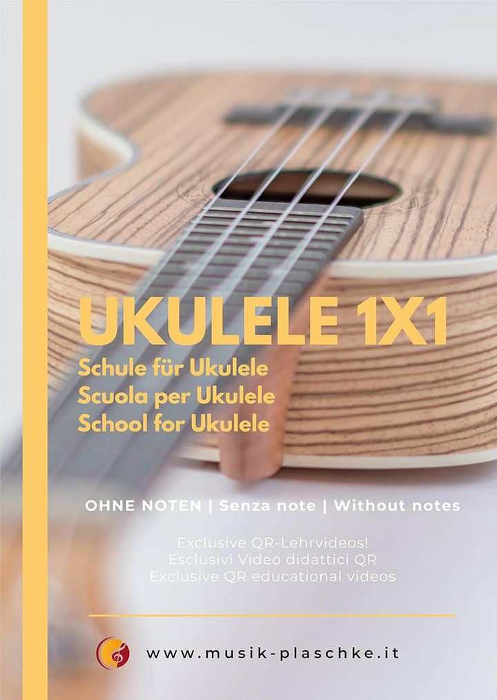 Alp-Gold Ukulele Konzert Zebrano mit Tasche, Lehrbuch und Stimmgerät aus Südtirol/Italien 3.Zebrano,