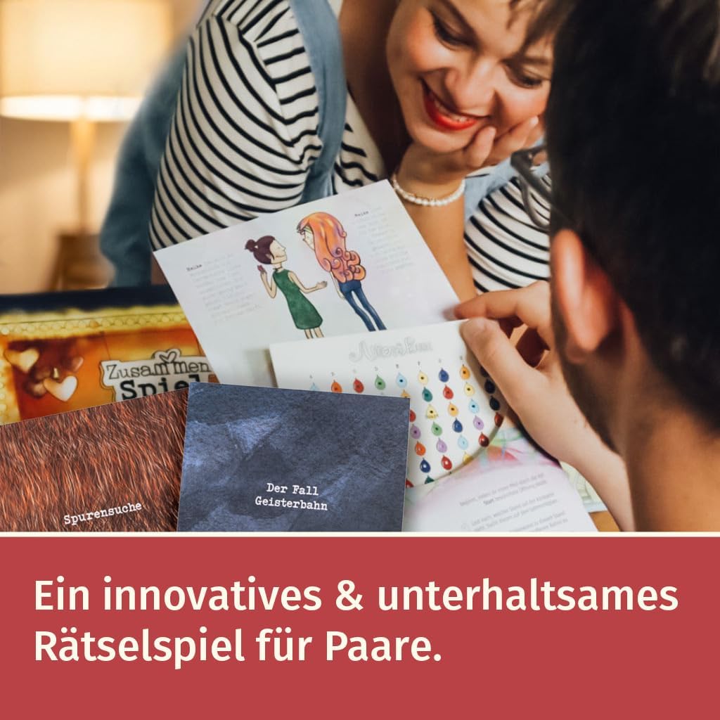 ZusammenSpiel – Unterwegs auf dem Jahrmarkt – Kooperatives Rätselspiel für Paare, Escape Game für Zw