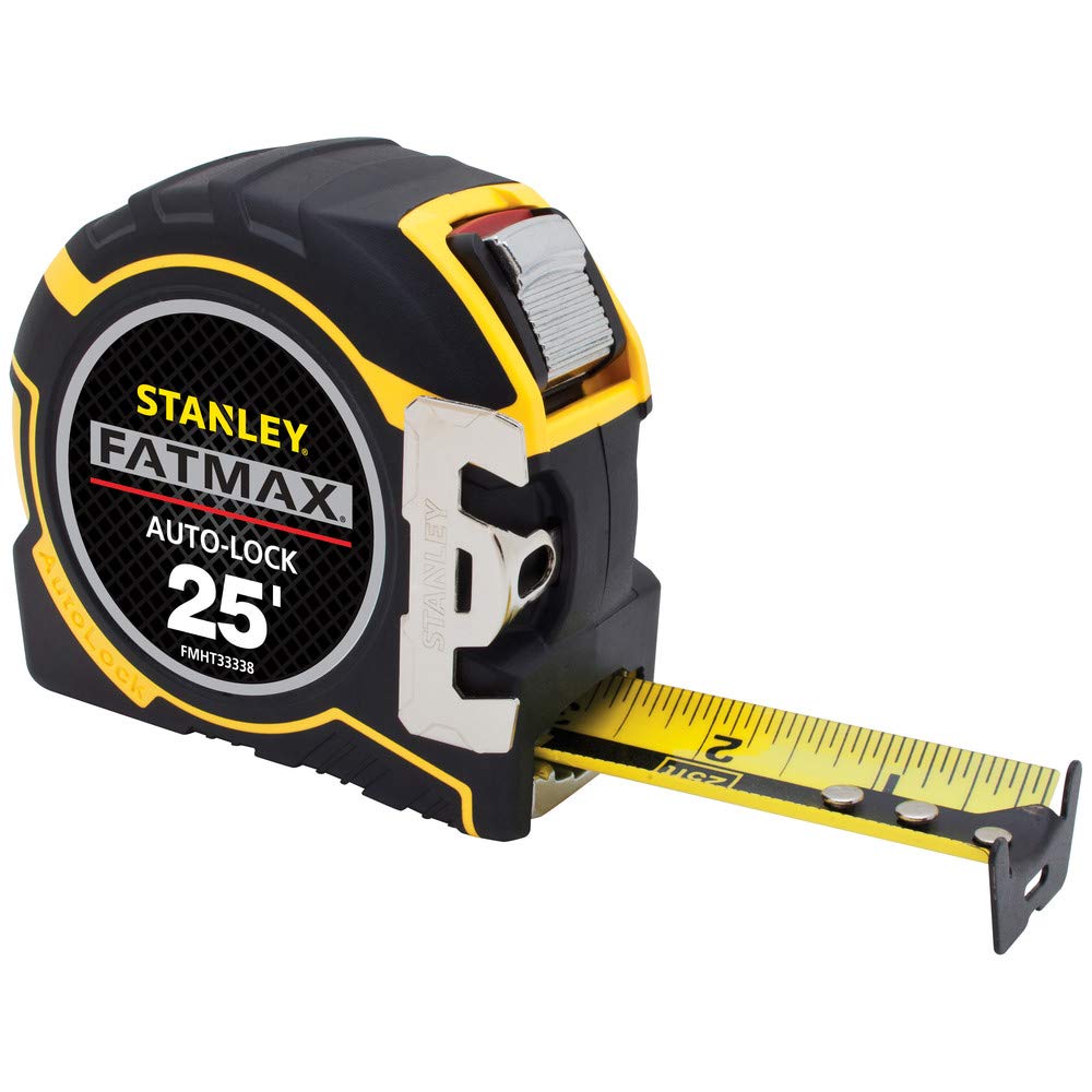 STANLEY Massband, automatische Verriegelung, 6,5 m (FMHT3338L) 25', gelb 3.4 m