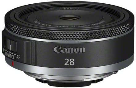 Canon RF 28mm F2.8 STM Pancake-Objektiv für Kameras der EOS R Serie & RF 50mm F1.8 STM Objektiv | Ko