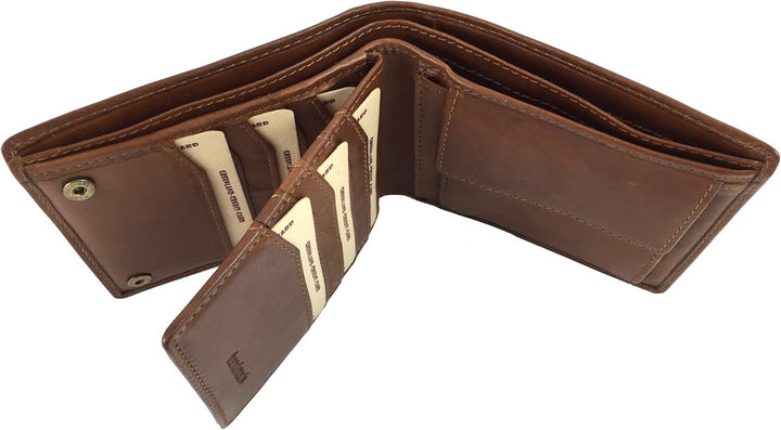 Greenland Nature Rubin Geldbörse Leder 12,5 cm