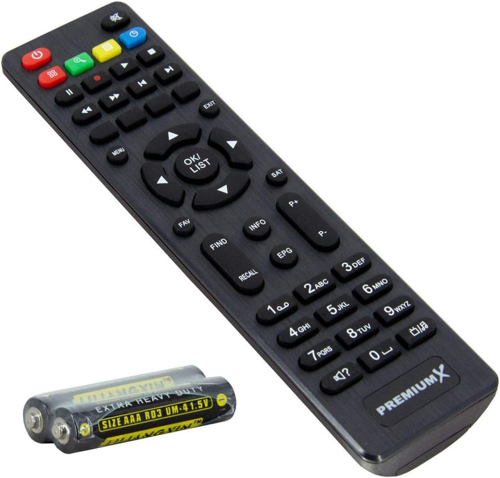 Premium X HD 520SE FTA Digital Satelliten Receiver DVB-S2 FullHD SAT Empfänger HDMI SCART USB Mediap